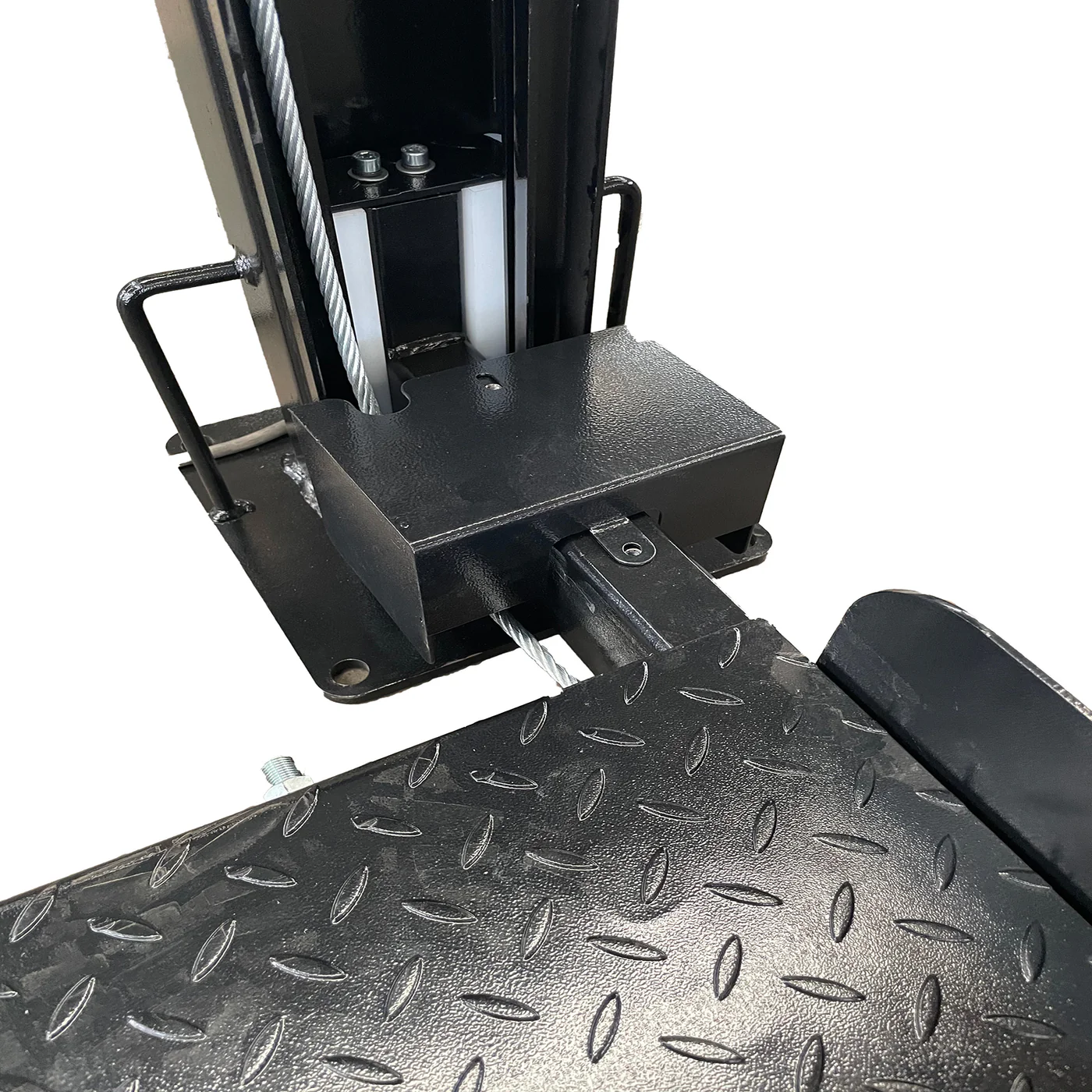 APlusLift 8000LB 4-Post Portable Parking Storage Service Car Lift - HW-8Sor HW-8SXLT