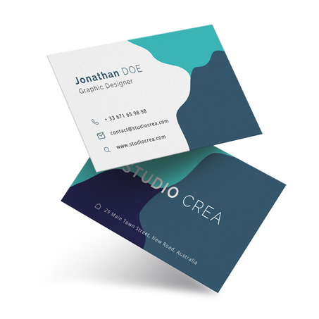 Carte de visite HD plastifiée