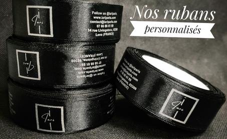 Rubans SATIN normal personnalisé