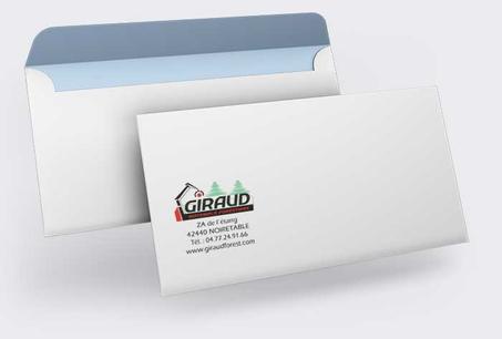 Enveloppe US standard personnalisée