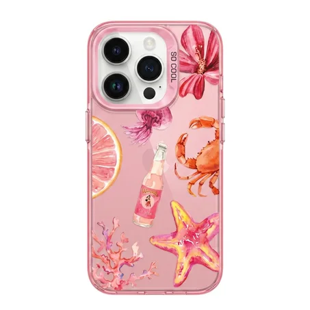 Pink Seacore iPhone Case – Dreamy Ocean Aesthetic Cover        🐚📱