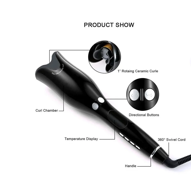 Modelador de Cabelo Automático