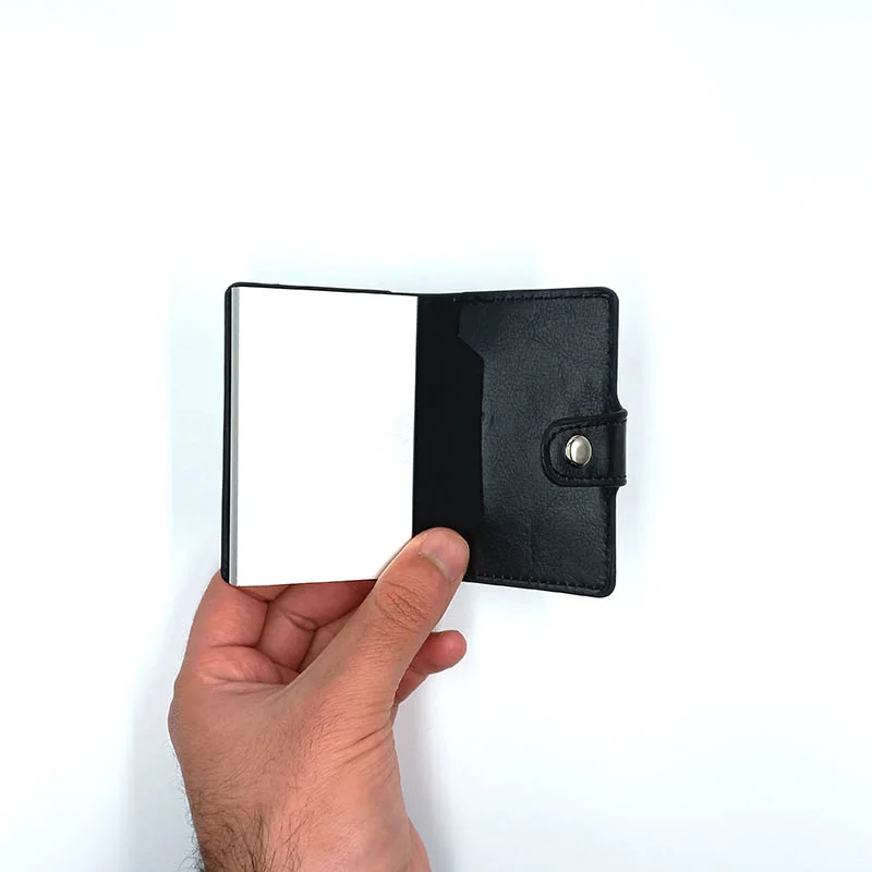 Duas Carteiras Slide Black - RFID