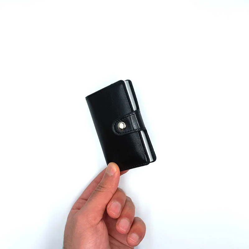 Duas Carteiras Slide Black - RFID