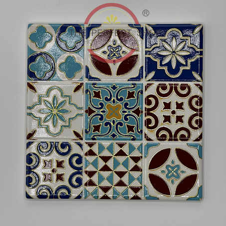 Sous plat 3D 16*16cm. SO2355-12