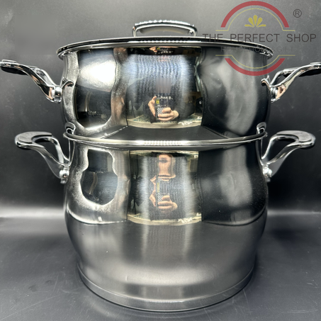 MÉNAGE STYLE COUSCOUSSIER 8L INOX SI5216A-8L