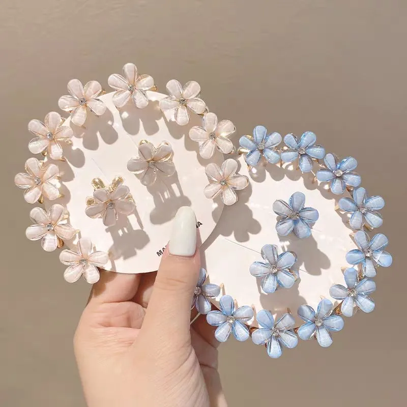🥰​🌼Mini pince à griffe fleur blanche🥰​🌼