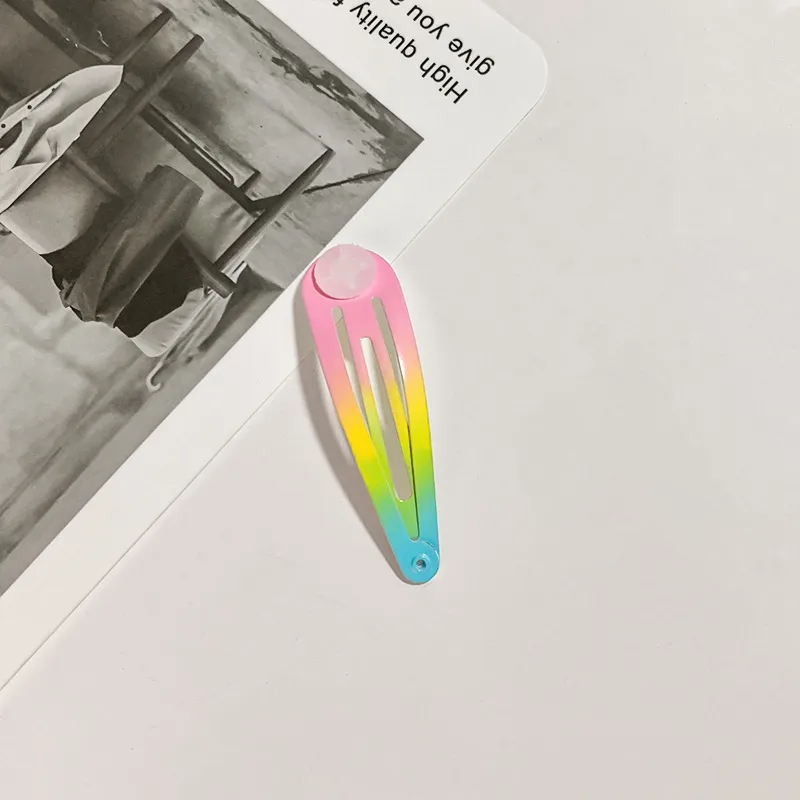 🤩​🩷​💛​🩵Petite pince gradient tricolore🤩​🩷​💛​🩵