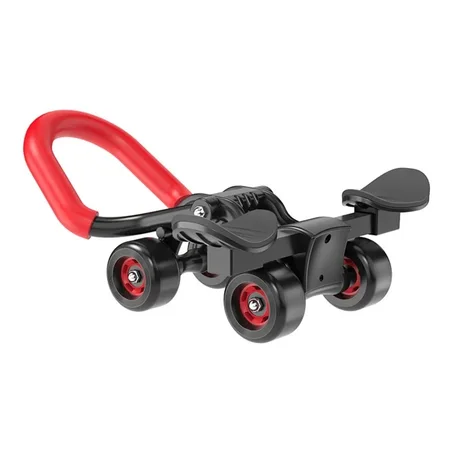 دعم الكوع آب رولر 4 عجلات لتدريب العضلات وقوة الارتداد التلقائي للبطن