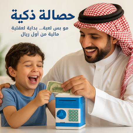 مو بس لعبة… حصالة إلكترونية تبني عقلية مالية لطفلك