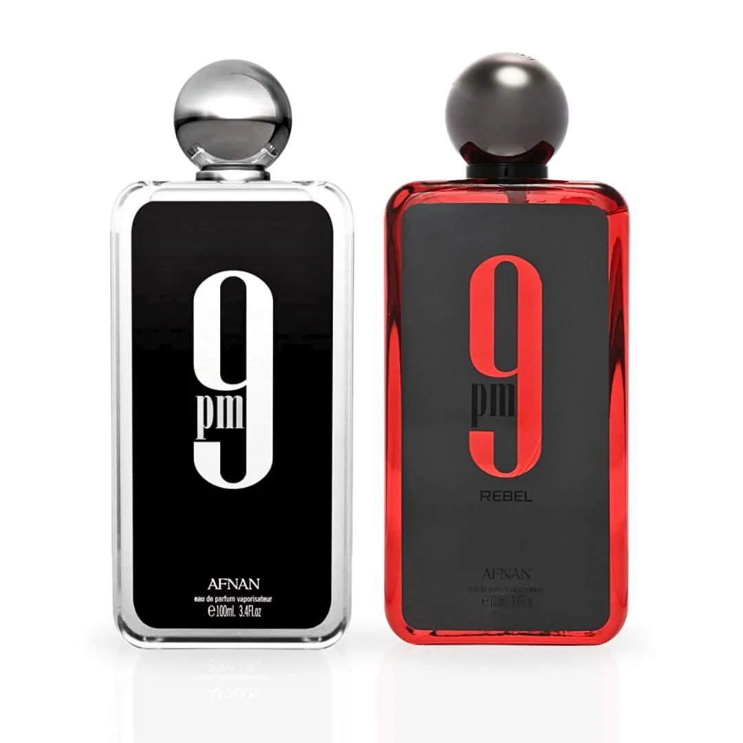10ml 9pm afnan  +  10ml 9pm rebel