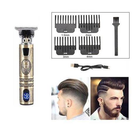 Tondeuse cheveux barbe rechargeable avec afficheur