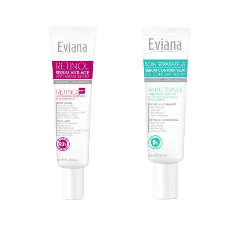 Eviana Duo Pack « Retinol 40ml+Anti-Cernes 30ml