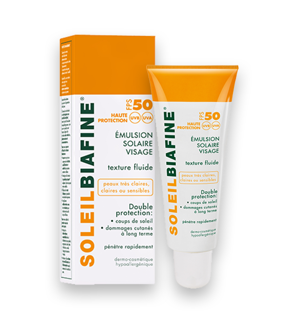 Émulsion Solaire Visage