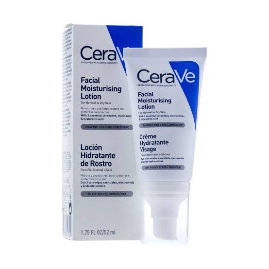 CERAVE Crème Hydratante VisageLoción Hidratante de RostroPeaux Normales à Sèches
