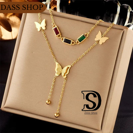 سلسلة مجوهرات على الموضة للبنات