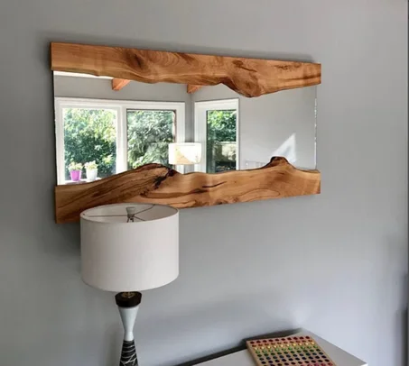 WOODEN MIRROR