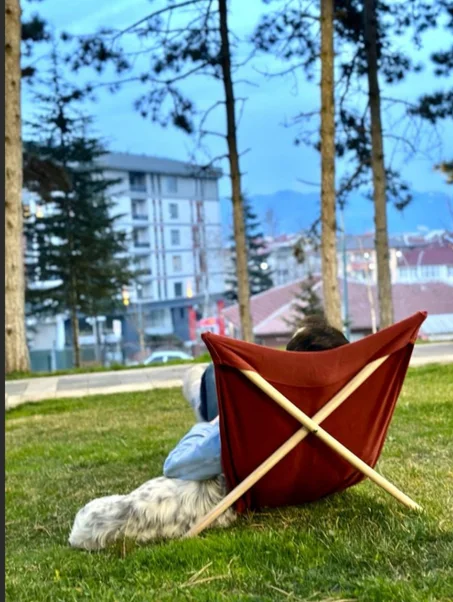 Chaise de camping