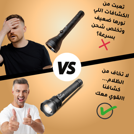 الكشاف اليدوي القوي