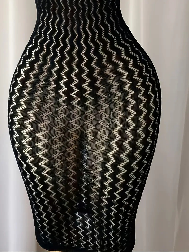 ROBE NOIRE EN MAILLE