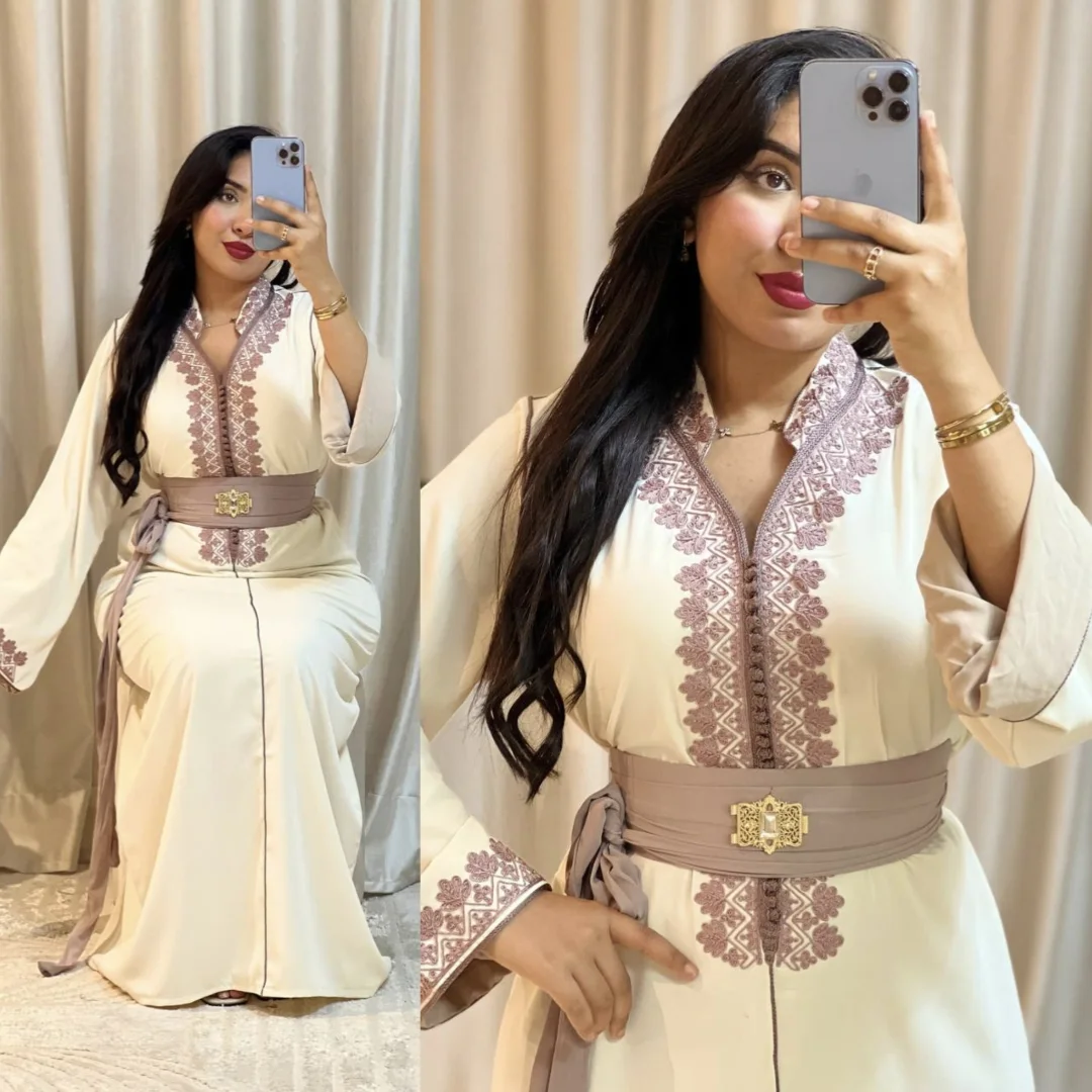 قفطان مع مضمة