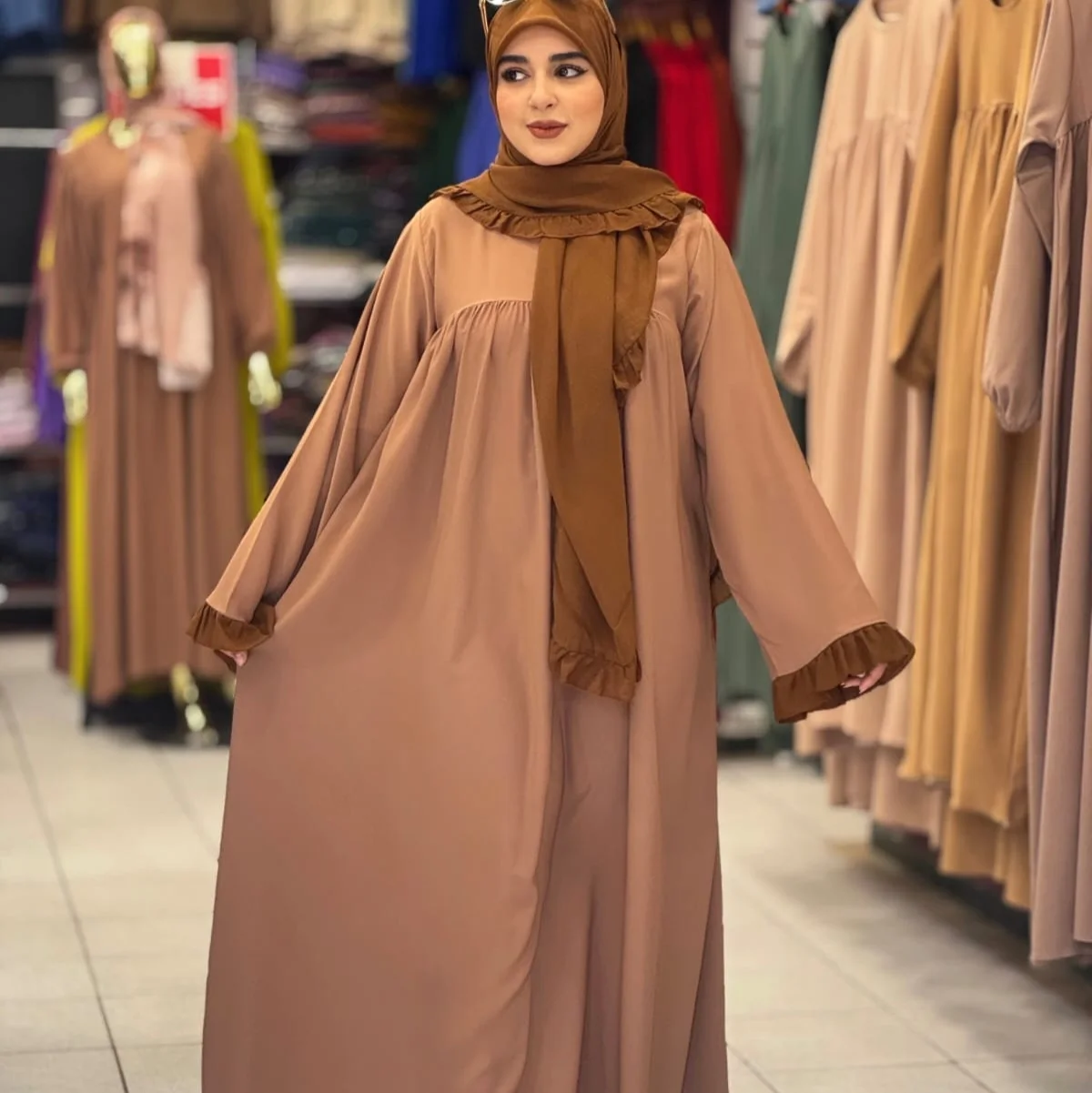 اونصومبل عباية مع فولار