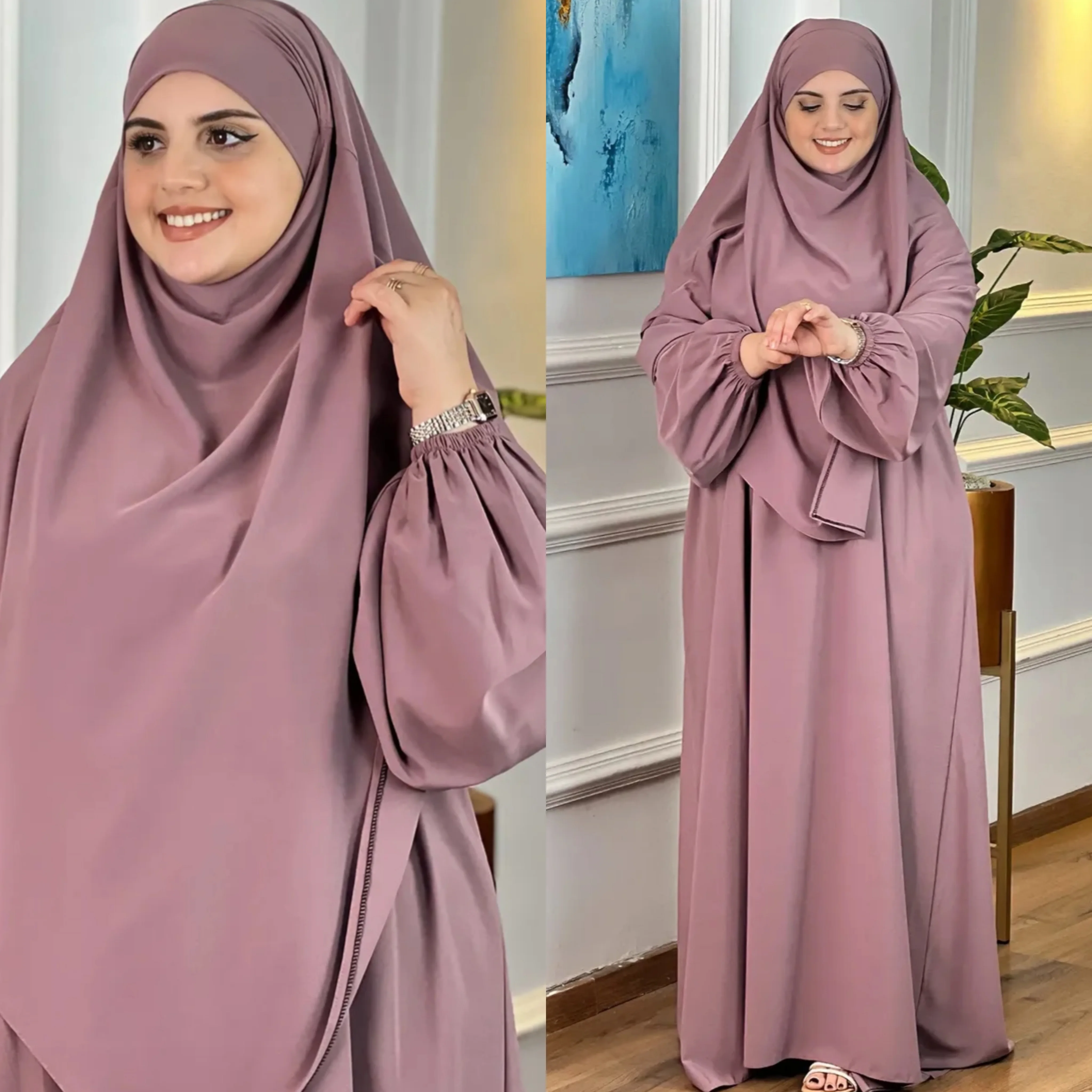 عباية + حجاب