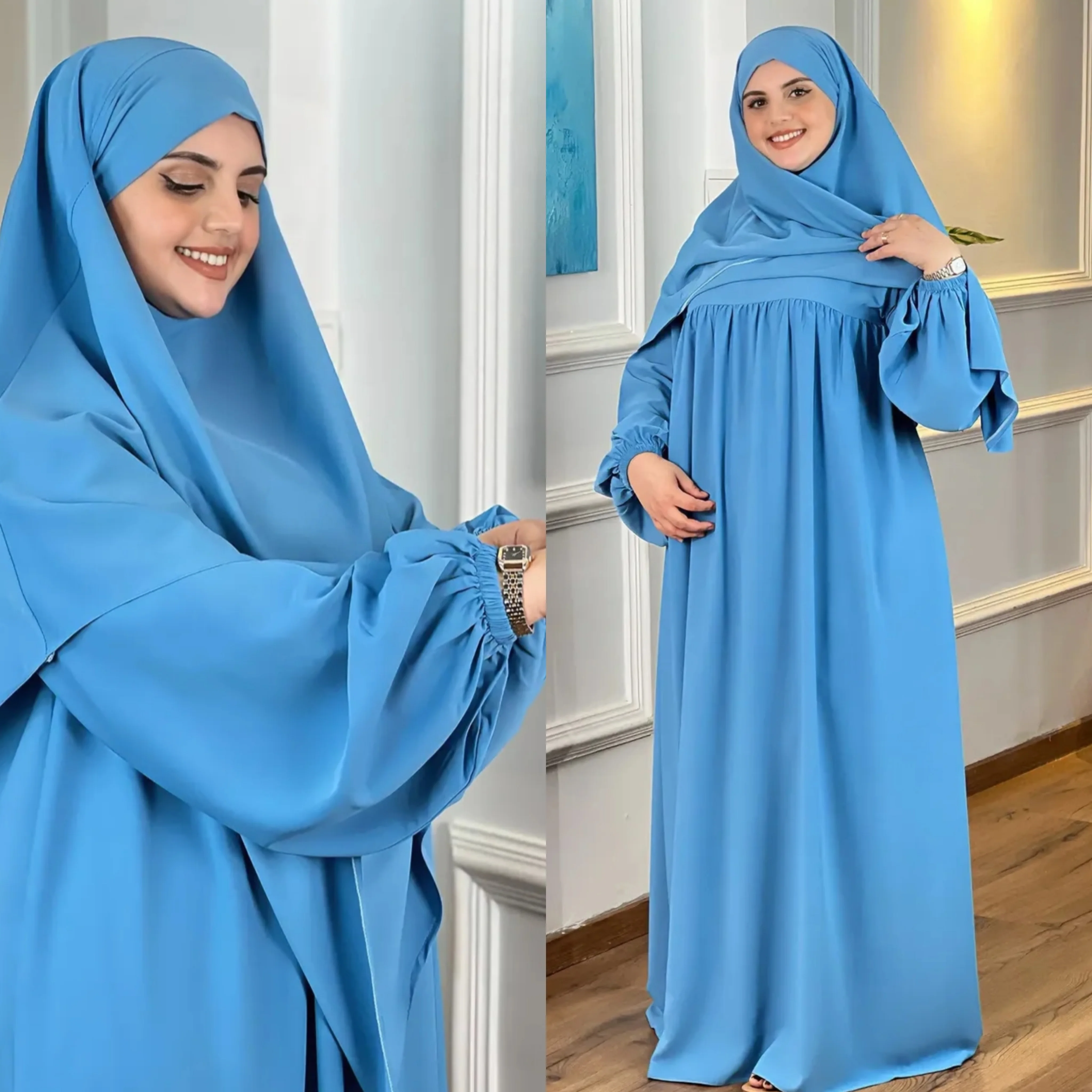 عباية + حجاب