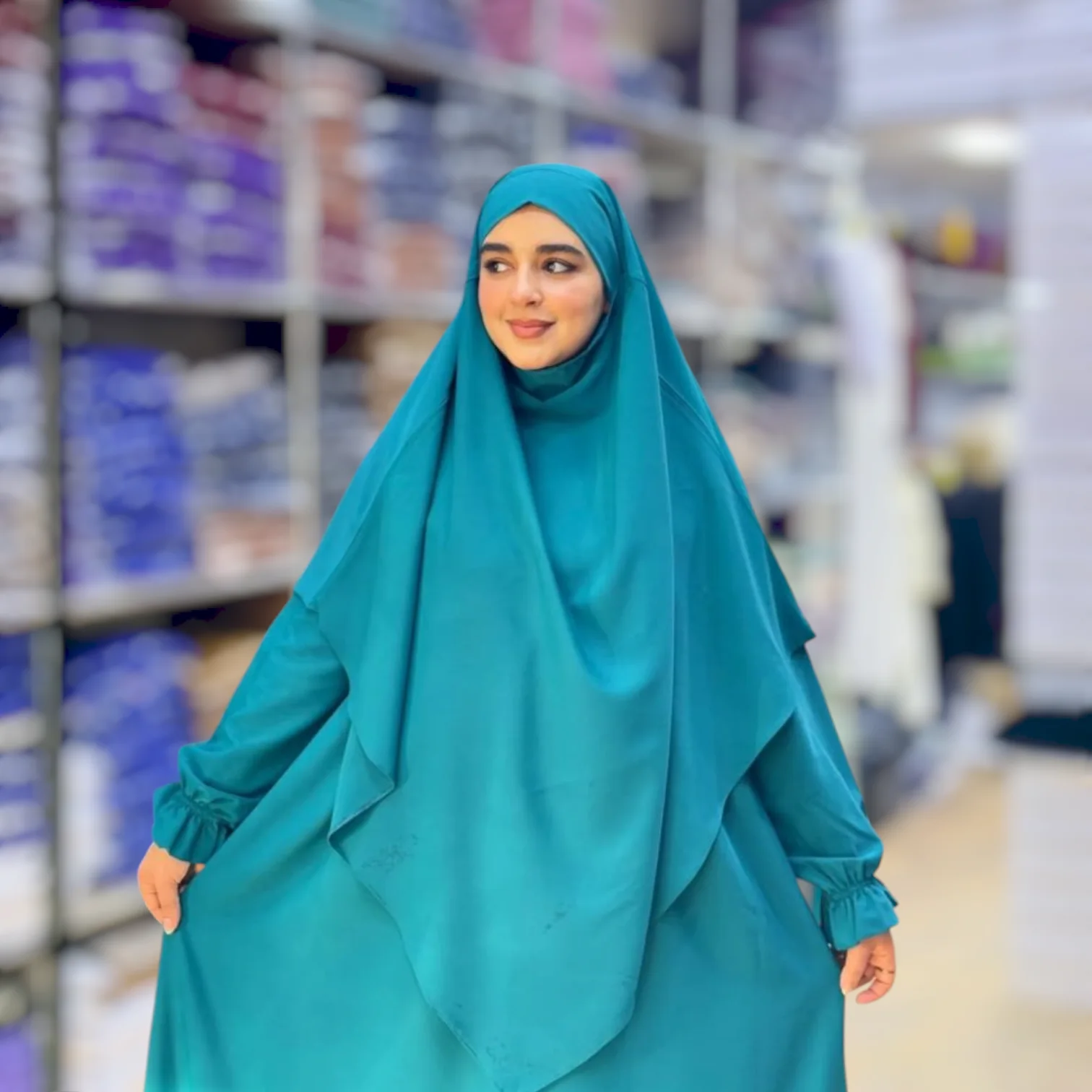 Abaya firdause in Hijab