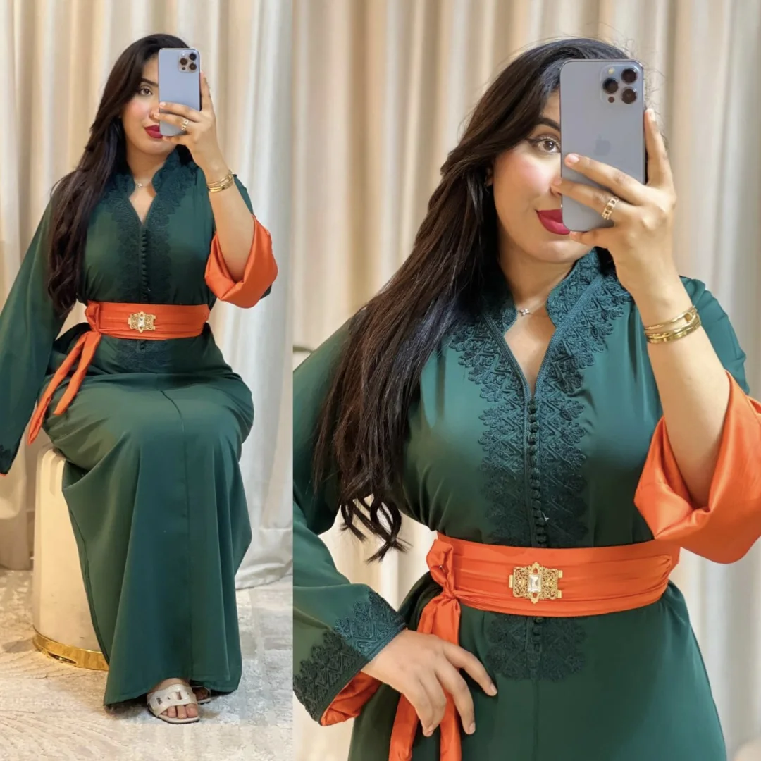 قفطان مع مضمة