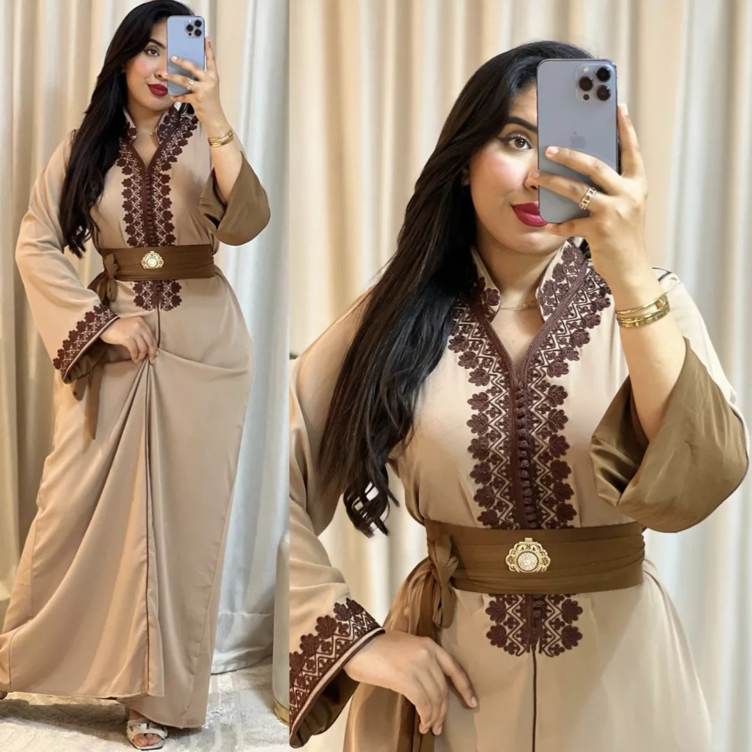 قفطان مع مضمة