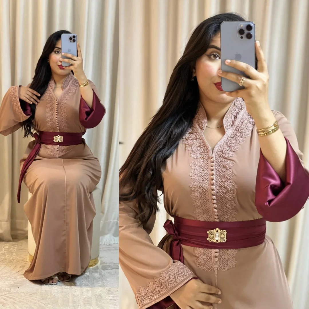 قفطان مع مضمة