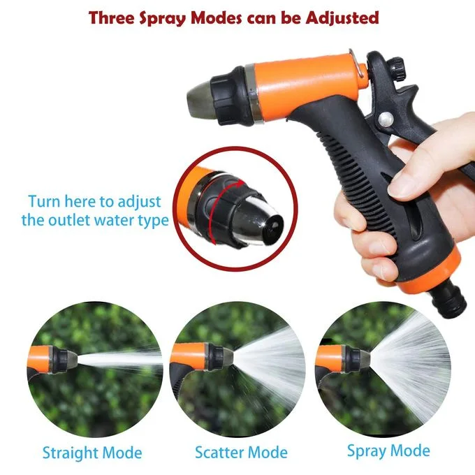 Lavage Portable pour Voiture Électrique 12V Pompe à eau Pistolet de Pulvérisation avec tuyau