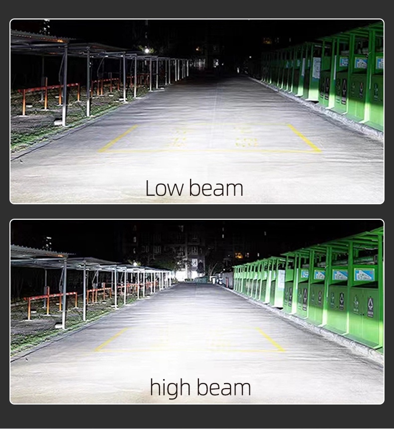 Phares LED A80 AR11 H4, 130W – 13 000 lm,  6000K, Étanchéité IP67