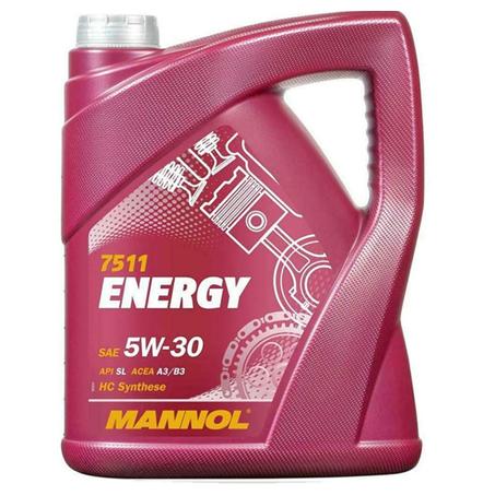 HUILE MOTEUR MANNOL Energy 5W-30 Semi-Synthétique 5L