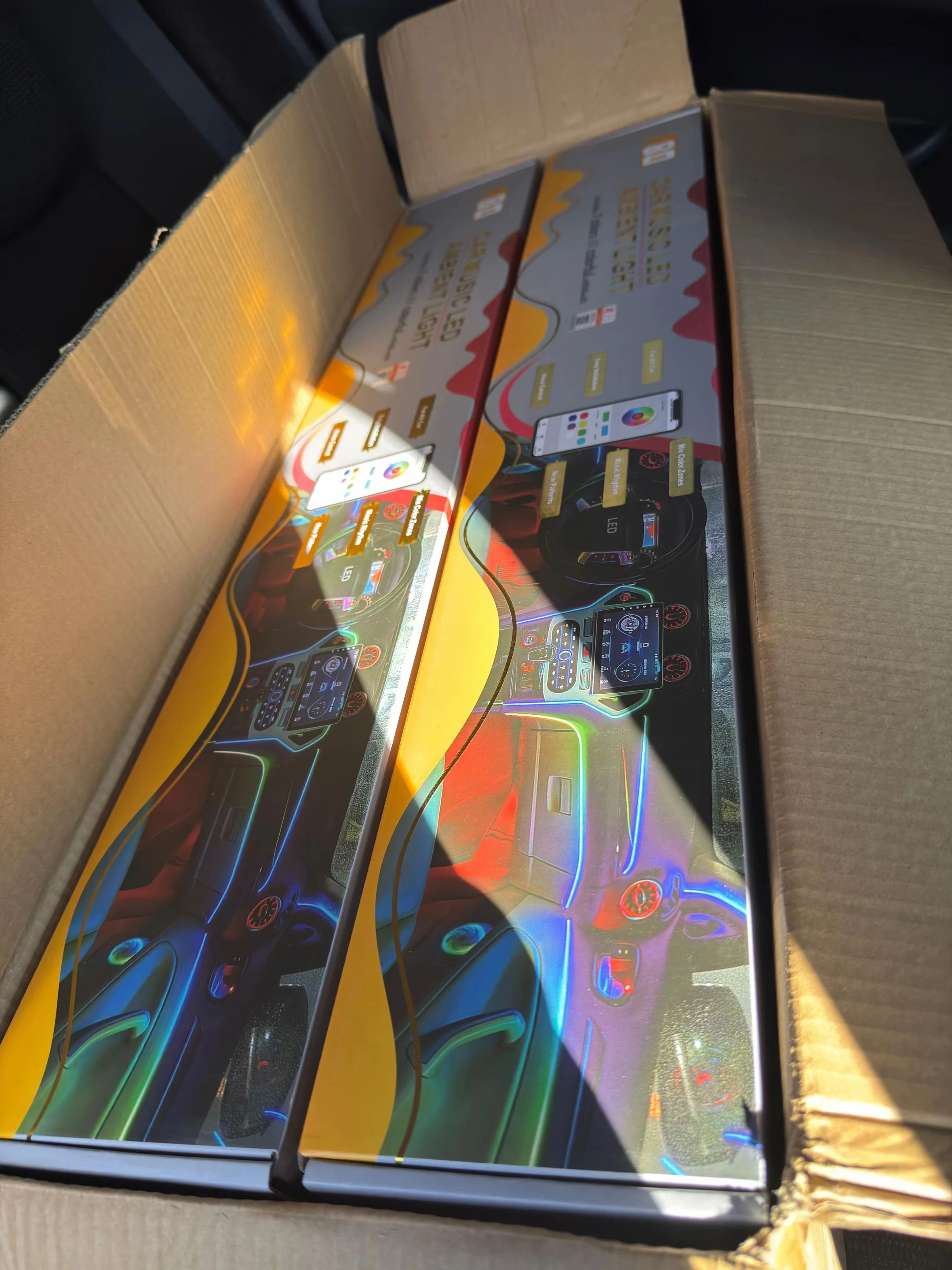 A80 LED AMBIANCE LIGHT COLORFUL, KIT LED INTERIEUR