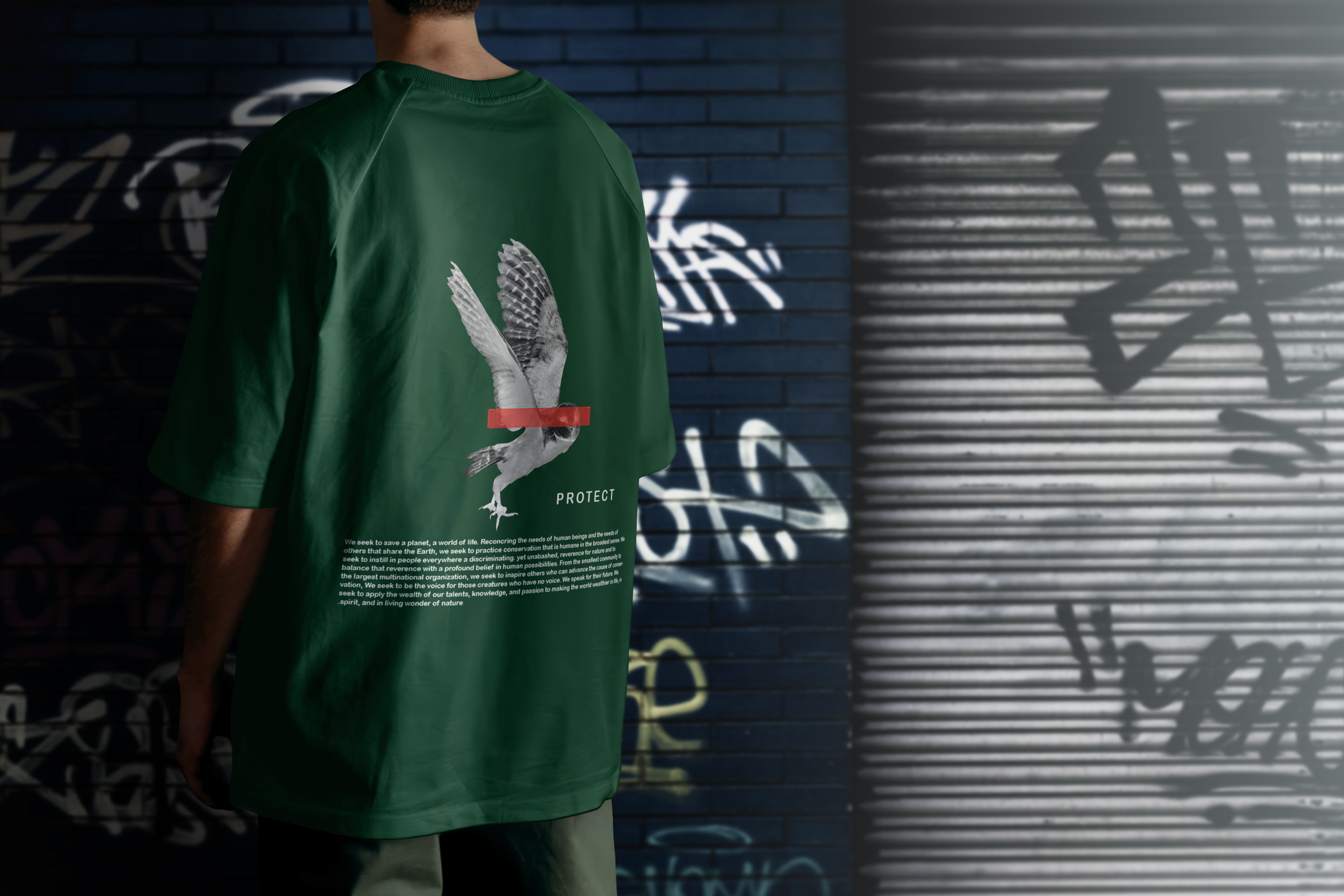 Eagle - Oversized T-shirt