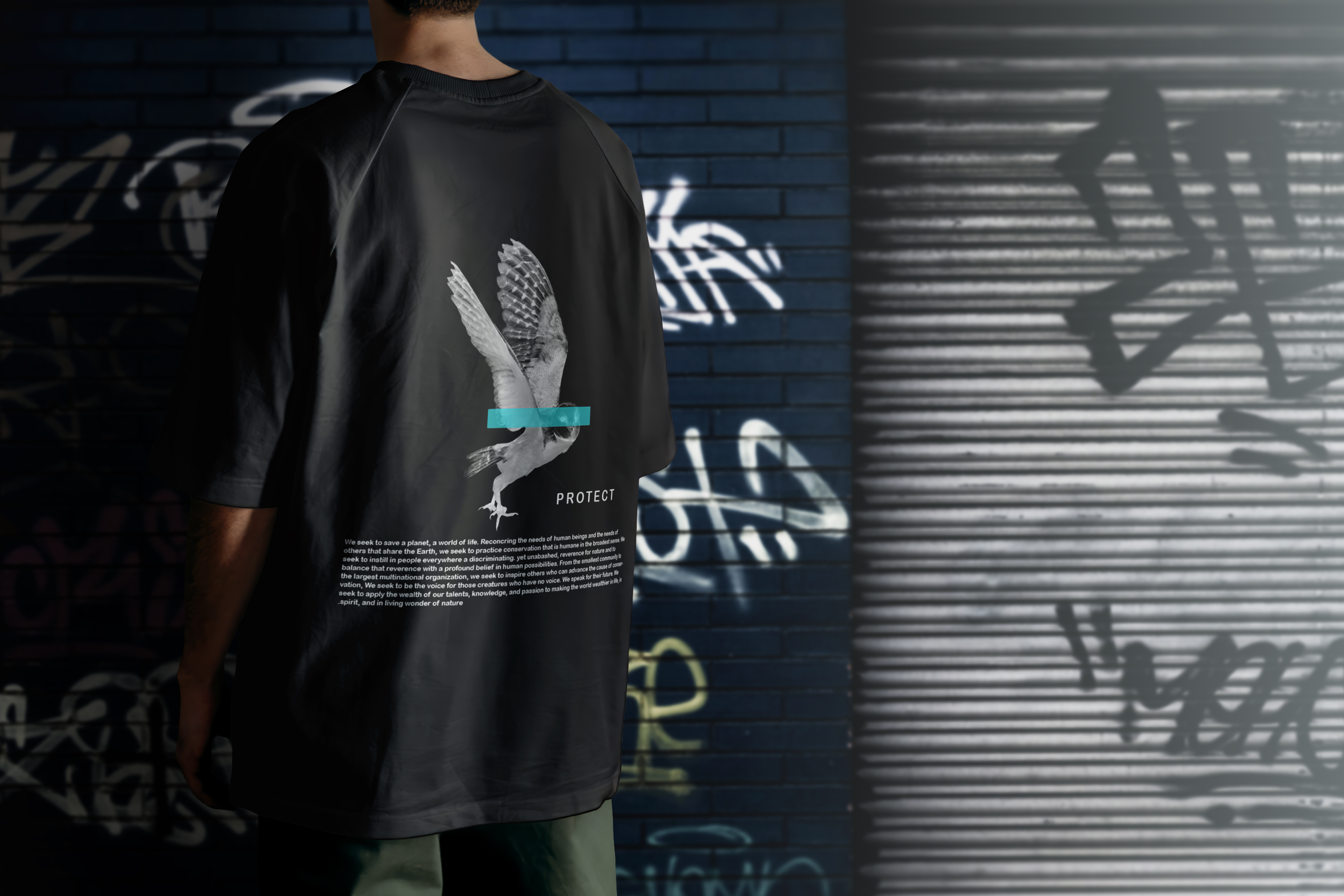 Eagle - Oversized T-shirt