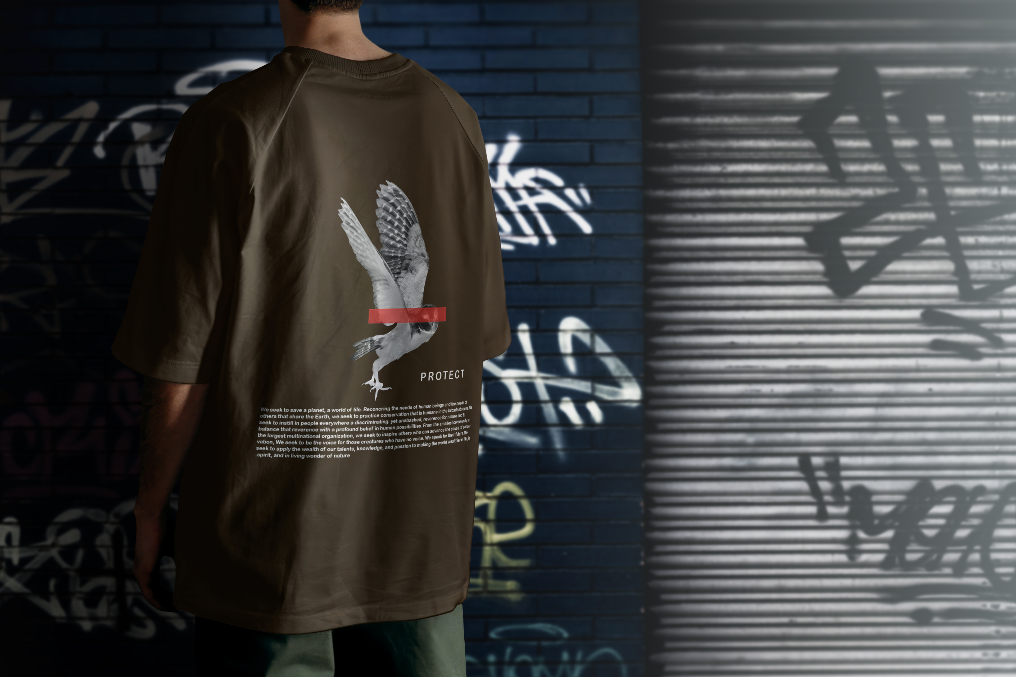 Eagle - Oversized T-shirt