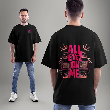 ALL EYES ON MEE - Oversized T-shirt