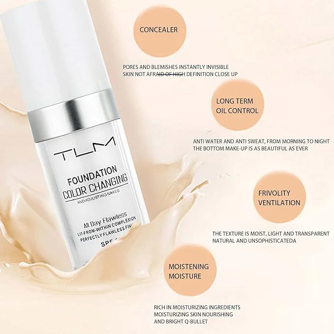 كريم الأساس TLM المتغير اللون