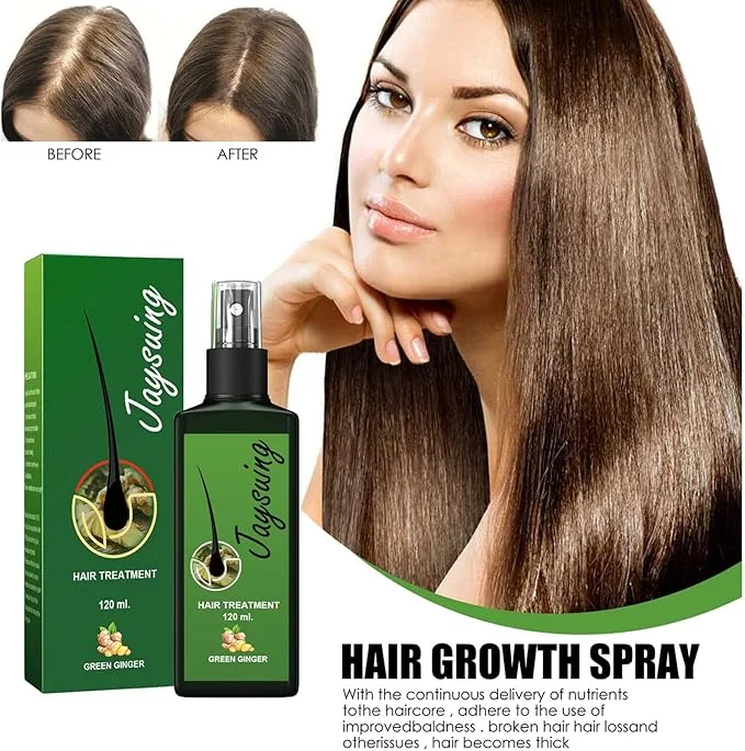 بخاخ الزنجبيل لعلاج تساقط الشعر