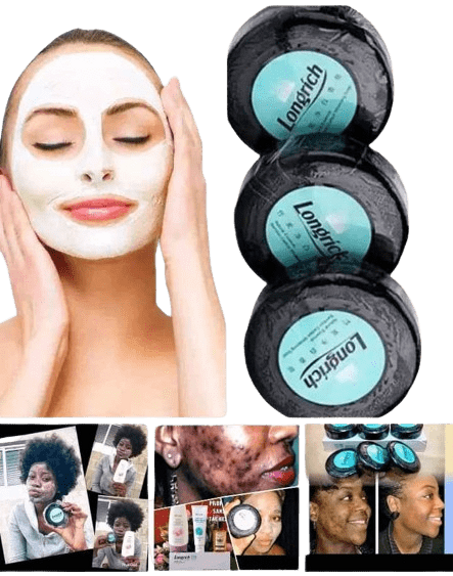 Savon Antibactérien au Charbon de Bambou – Longrich