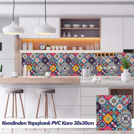 Carreau PVC 4 Pièces Vintage