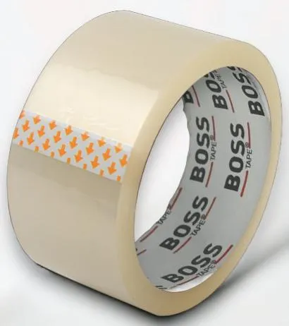 Ruban Adhésif Emballage BOSS TAPE Transparent 45mm x 100m - Scotch Cartons Acrylique