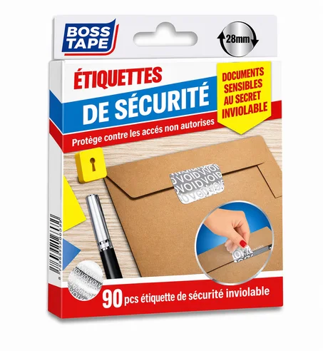 Autocollants Hologrammes BOSS TAPE VOID – Anti-contrefaçon