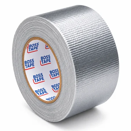 Duct Tape Silver BOSS TAPE 48mm x 10m – Étanche Multiusage