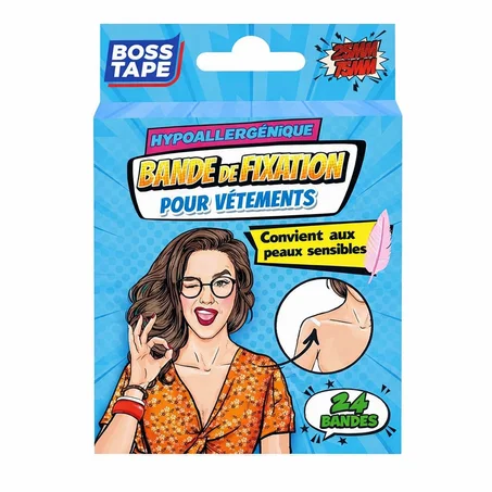 Fixation Vêtements BOSS TAPE 75mmx25mm (24pcs) – Corps