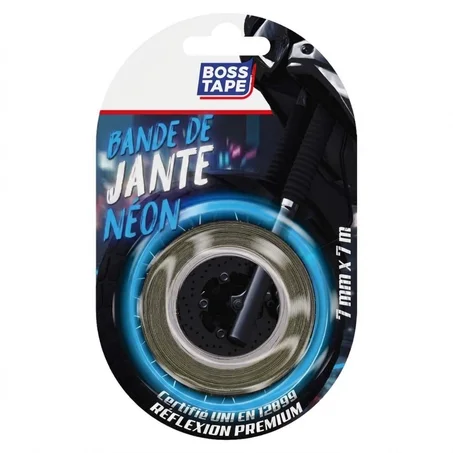 Néon Jante BOSS TAPE Blue 7mm – Tuning Lumineux