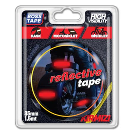 Bande réfléchissante  ROUGE 35 mm x 1,5 mt